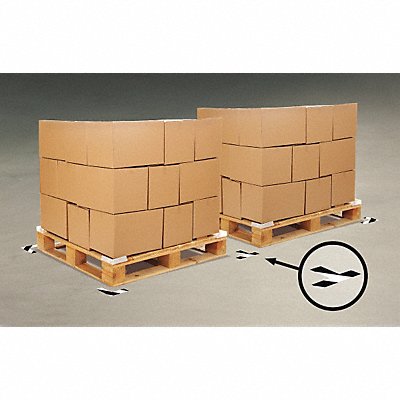 MIGHTY LINE BAMPWT K3723 Floor Tape Black/White 2 inx6 in T PK100