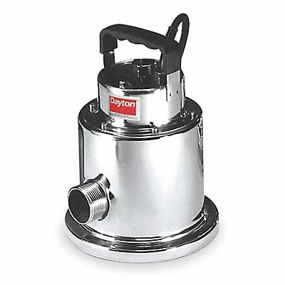 DAYTON 3YU64 Plug In Utility Pump 1/4 HP 115VAC