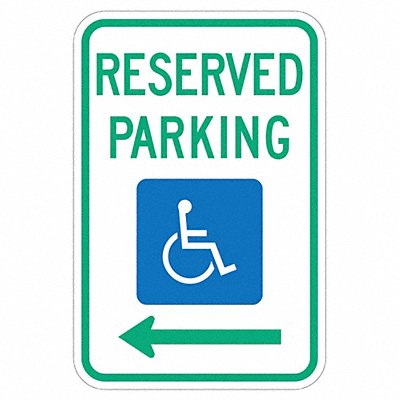 LYLE FD01L Reserved Parking Parking Sign 18 x 12