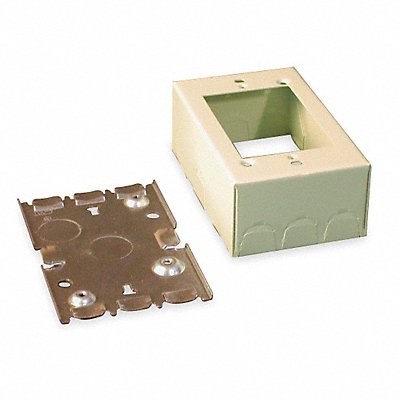 LEGRAND V5748 Deep Device Box Ivory Steel Boxes