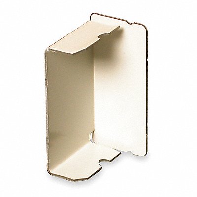 LEGRAND V2410B Blank End Ivory Steel Ends