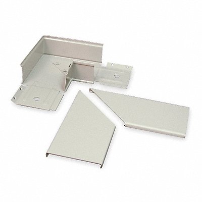 LEGRAND G3011E Flat Elbow 90 Deg Grey Steel Elbows
