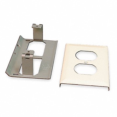 LEGRAND V3043BE Duplex Receptacle Cover Ivory