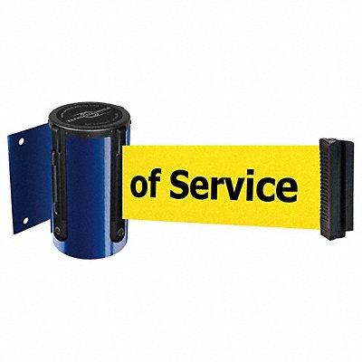 TENSABARRIER 896STD23MAXNOYEXC D0095 Belt Barrier Blue Belt Color Yellow