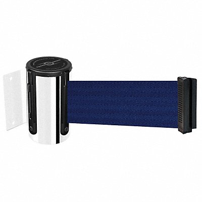 TENSABARRIER 896STD1PMAXNOL5XC D0096 Belt Barrier Chrome Belt Color Blue