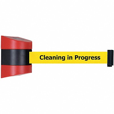 TENSABARRIER 89715S21NOYCXC D0104 Belt Barrier Red Belt Color Yellow