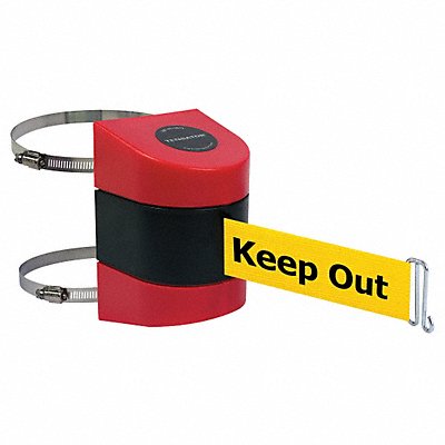 TENSABARRIER 89715C21NOYDXA D0111 Belt Barrier Red Belt Color Yellow