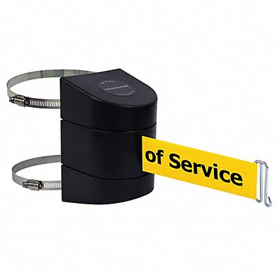 TENSABARRIER 89715C33NOYEXA D0111 Belt Barrier Black Belt Color Yellow