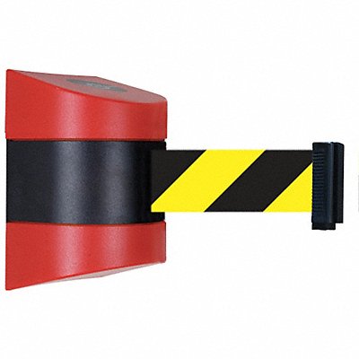 TENSABARRIER 89724S21NOD4XC D0116 Belt Barrier Red Belt Yellow/Black