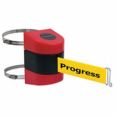 TENSABARRIER 89724C21NOYCXA D0124 Belt Barrier Red Belt Color Yellow