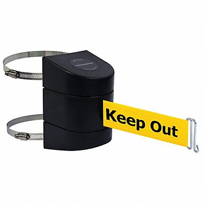 TENSABARRIER 89724C33NOYDXA D0124 Belt Barrier Black Belt Color Yellow