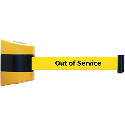 TENSABARRIER 89724S35NOYEXC D0117 Belt Barrier Yellow Belt Color Yellow