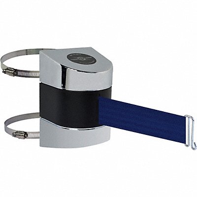 TENSABARRIER 89730C1PNOL5XA D0134 Belt Barrier Chrome Belt Color Blue