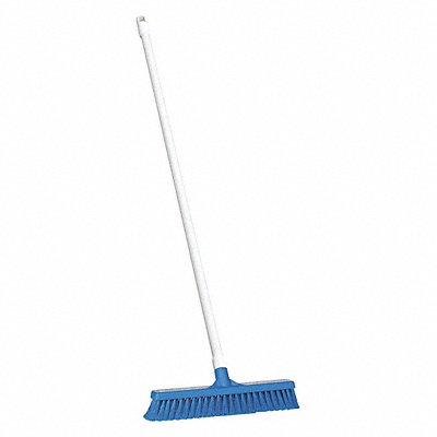 VIKAN 317836053 Push Broom 53 in Handle L 16 in Face