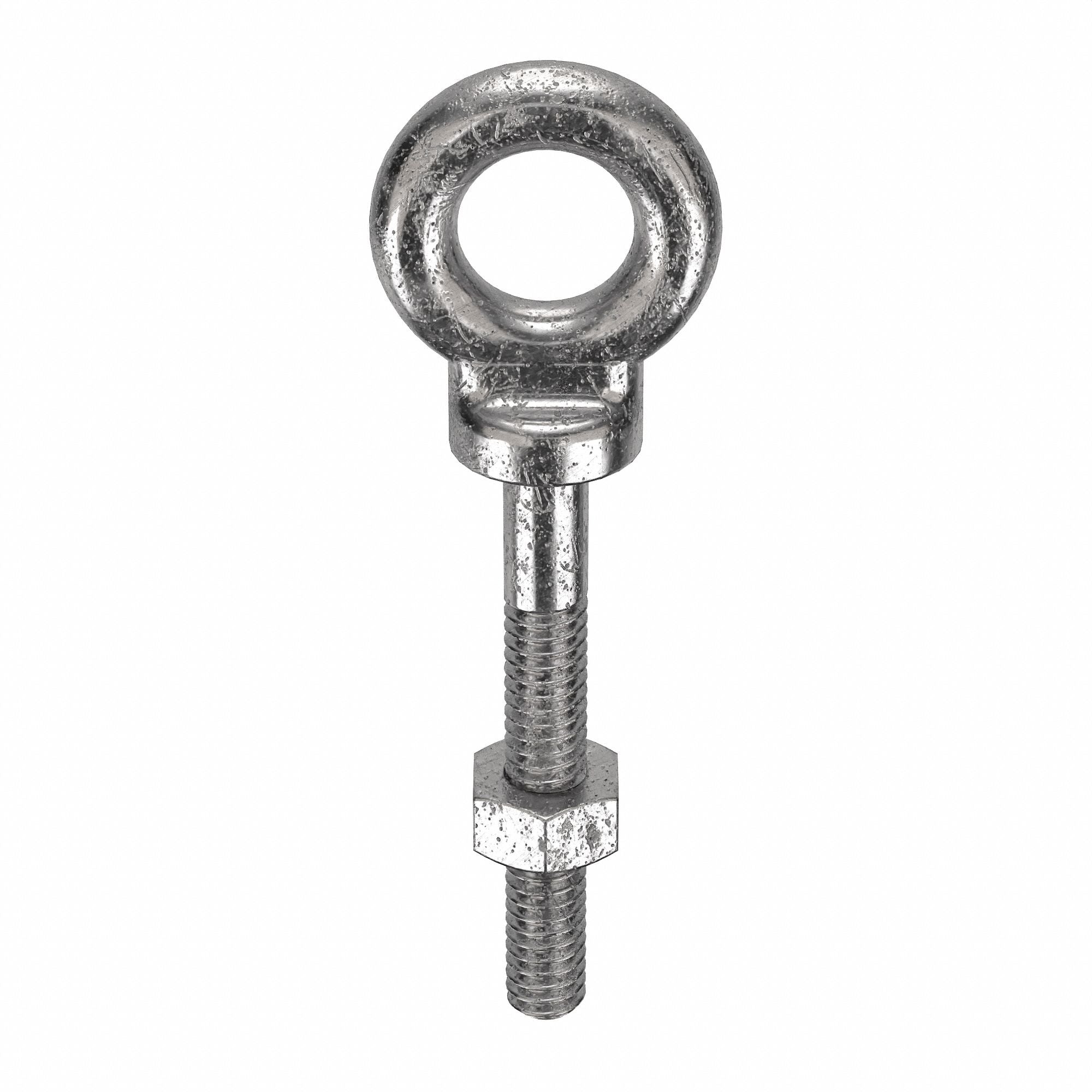 KEN FORGING N2021SS4 Machinery Eye Bolt Shank D 1/4 in