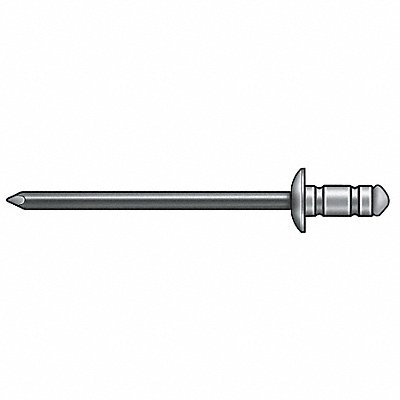 POP AVDEL AD43ABSLF201 Blind Rivet 1.409 L 0.122 dia PK500