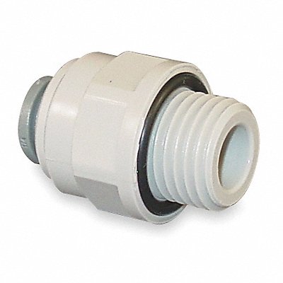 JOHN GUEST PI010812S10PK Adaptor 1/4 In Tube OD PK10