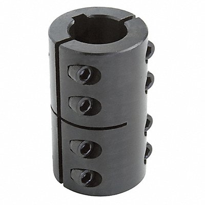 DAYTON 3ZN46 Rigid Shaft Coupling Clamp 2-1/4 L
