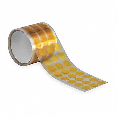 TAPECASE 16U715 Film Tape 1inx1 in Amber 2.5 mil PK250