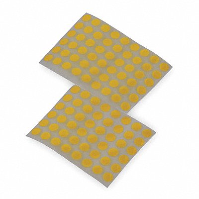 TAPECASE 16U718 Film Tape 1/2inx1/2in Amber 2.5mil PK100