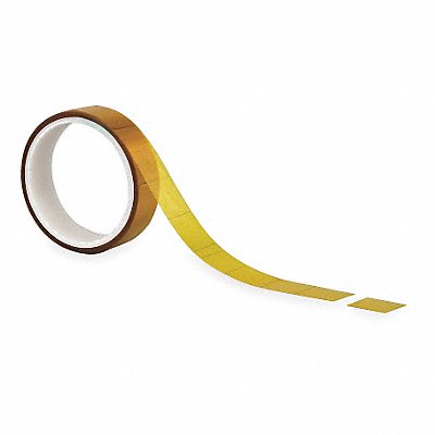 TAPECASE 16U722 Film Tape 3/4inx3/4in Amber 2.5mil PK42