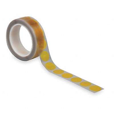 TAPECASE 16U727 FilmTape 1.75inx1.75in Amber 2.5mil PK17