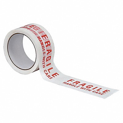 TAPECASE 15C753 Carton Sealing Tape Red Hot Melt Resin