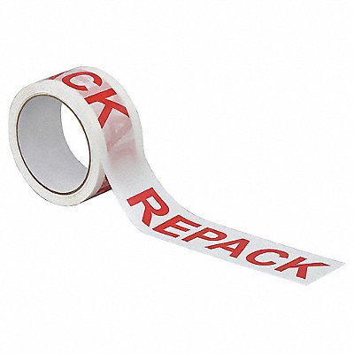 TAPECASE 15C757 Carton Sealing Tape Red Hot Melt Resin