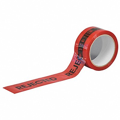 TAPECASE 15C763 Carton Sealing Tape Red Hot Melt Resin