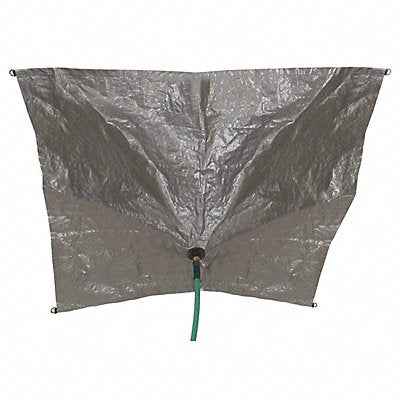 GRAINGER 3ZRU4 Tarpaulin Drainage CutSize10x10Ft