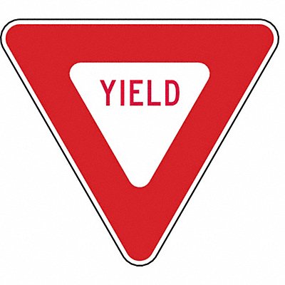 LYLE R1230HA D9794 Yield Traffic Sign 30 x 30