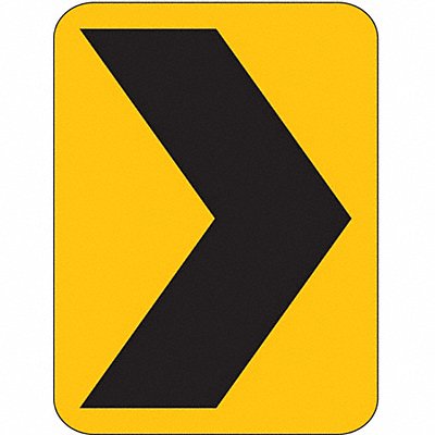 LYLE W1818HA Chevron Symbol Traffic Sign 24 x 18