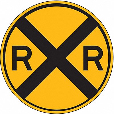LYLE W10130HA D9728 RXR Traffic Sign 30x30 12 Dia