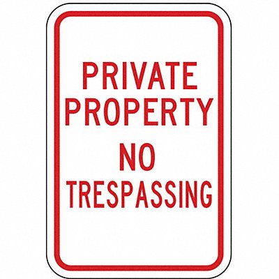 LYLE PPR003RW12HA Traffic Sign 18 in Aluminum