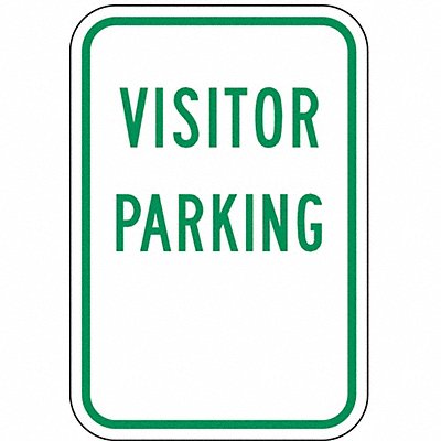 LYLE RP07412HA Visitor Parking Parking Sign 18 x 12