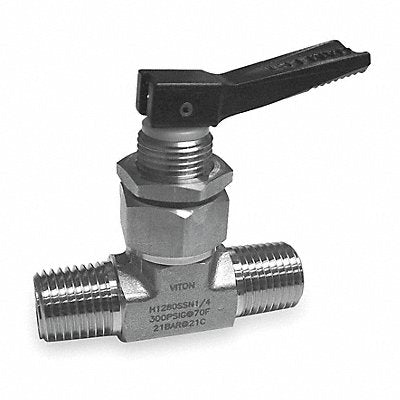 HAM-LET H1280SSN18 Manual 2-Way Ball Valve NPT 316 SS