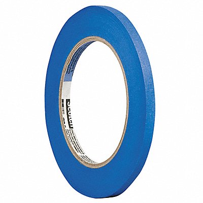 3M 2090 Painters Masking Tape 1/4 W 60yd L Blue