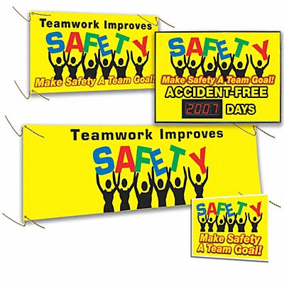 ACCUFORM MSK416 Safety Kit Yellow Plastic Aluminum PK4