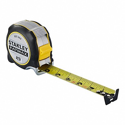 STANLEY FMHT38325S Tape Measure 25 ft Blade L Steel Blade