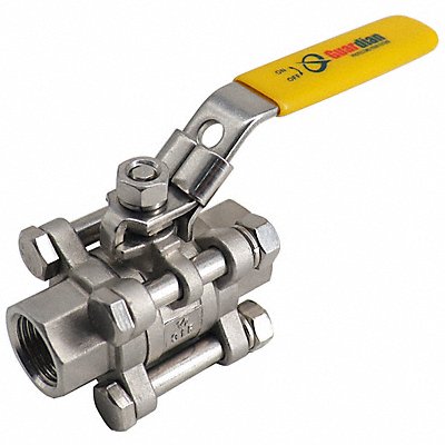 GRAINGER 06Q031N04010 Manual 2-Way Ball Valve NPT 316 SS