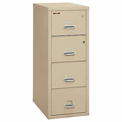 FIREKING 42131CPASF Vertical File w/ Safe 4 Drawer Legal
