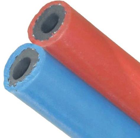 Weldclass 4-TWAC5 Hose Bulk Twin Oxy/Acet 5mm ID Per M