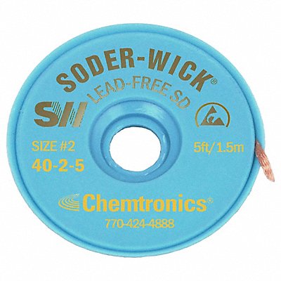CHEMTRONICS 4025 CHEMTRONICS No.2 Desoldering Wick