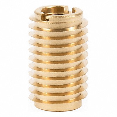 GRAINGER 400475PK10 Threaded Insert for Wood PK 10