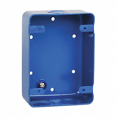 DORTRONICS 6510BXBL Back Box Blue 1-1/2 L x 2-5/8 W x 5 H