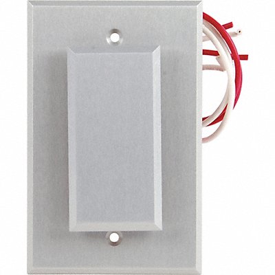 DORTRONICS W5286P23DA Push Button 24VDC 3 W Silver Button