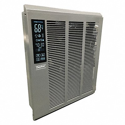 DAYTON 400C60 Lg Recssd Elct Wl Heatr 18-1/4 H 208V