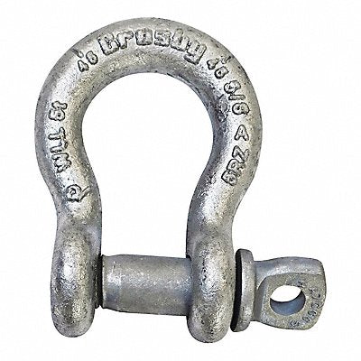 CROSBY G209A Anchor Shackle 42 000 lb Alloy Steel