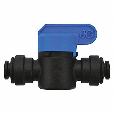 JOHN GUEST PPSV040808E Manual 2-Way Ball Valve Push PK10