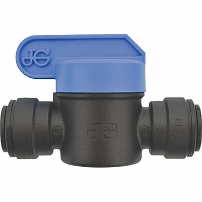 JOHN GUEST PPSV041212E Manual 2-Way Ball Valve Push PK10